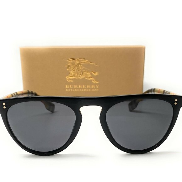 BURBERRY POLARIZED MEN'S SUNGLASSES! NEW WITH BOX - Picture 2 of 4